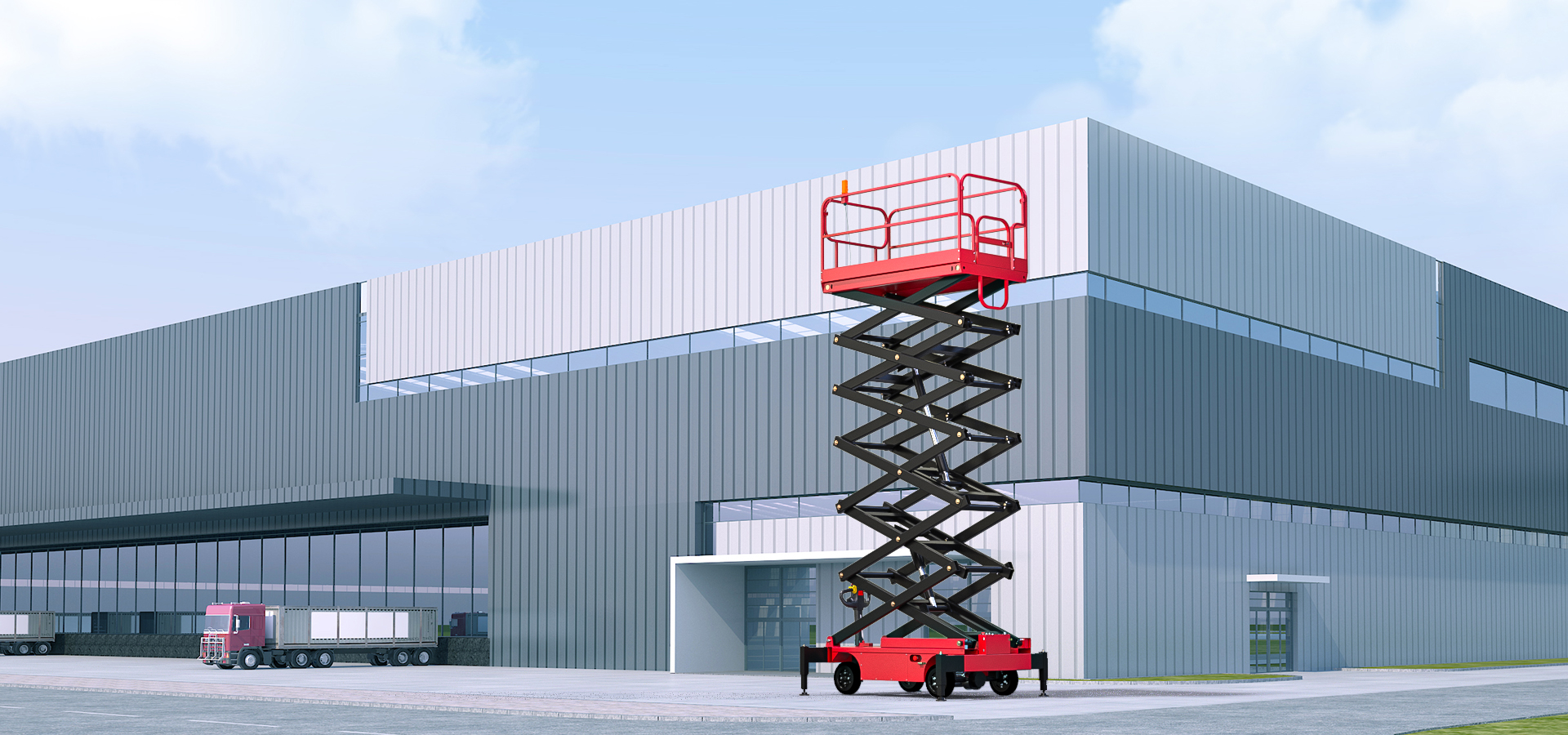 剪叉式機(jī)械結(jié)構(gòu)、升降平穩(wěn)、穩(wěn)定性高